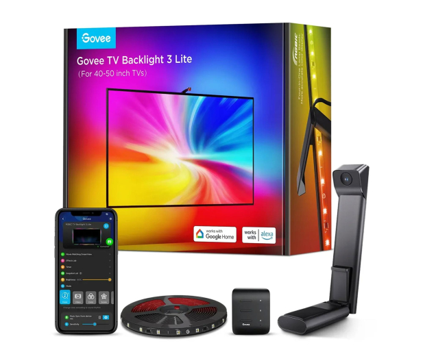 GOVEE H6097 TV Backlight 3 Lite Taśma LED podświetlenie dla - 1366276 - zdjęcie